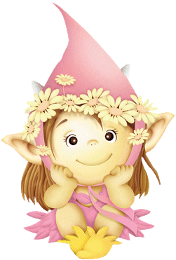 DIBUJO HADA DUENDE dibujo hada duende: